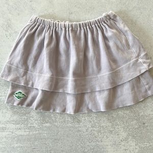TAO The Animals Observatory lavender mini skirt sz 4 cotton